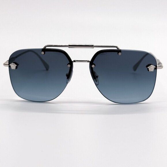 NEW VERSACE SUNGLASSES VE2296 1000/V1 UNISEX EYEWEAR VE2296 1000V1 main image 8